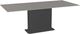Amisco Customizable Lucarelli 84" Rectangular Dining Table with 0.5" Taupe Glass Top-0
