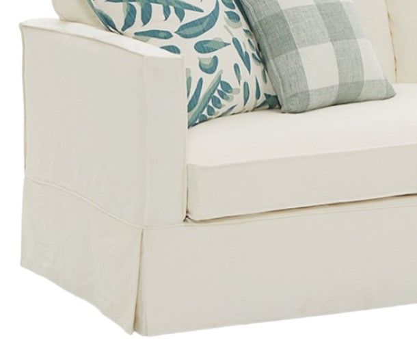 Four Seasons Customizable Ryane 2-Seat Slipcovered Grande Sofa-1
