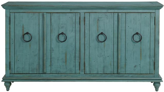 Martin Svensson Garden District Antique Turquoise Media Console-2