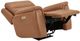 Flexsteel® Sawyer Harvest Leather Power Recliner with Power Headrest and Lumbar-1