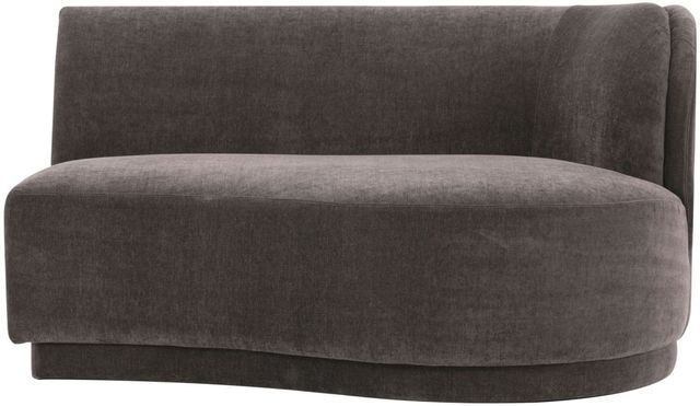 Moe's Home Collection Yoon Anthracite Right 2 Seat Chaise-0
