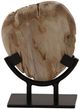 Dovetail Furniture Tieman Black/Light Natural Sculpture-1