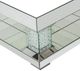 Michael Amini® Montreal™ Mirrored Square Cocktail Table-1