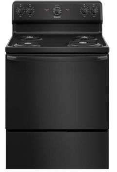 Hotpoint® 30" Black Freestanding Electric Range