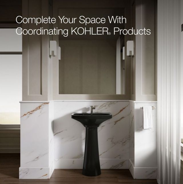 Kohler Cimarron® Black Pedestal-4
