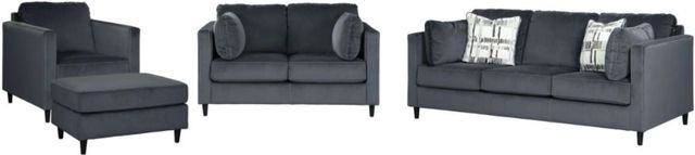 Signature Design by Ashley® Kennewick 4-Piece Shadow Living Room Set-0