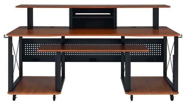 ACME Furniture Megara Black/Cherry Music Desk-3