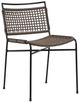 Four Hands Wharton Iron/Woven Rope Outdoor Dining Chair-0