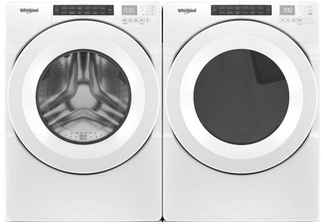 Whirlpool® White Front Load Laundry Pair