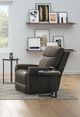 Flexsteel® Customizable Jenkins Power Lift Recliner with Power Headrest-4