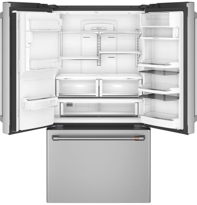 Café™ 36 in.  22.2 Cu. Ft. Stainless Steel Counter Depth French Door Refrigerator-1