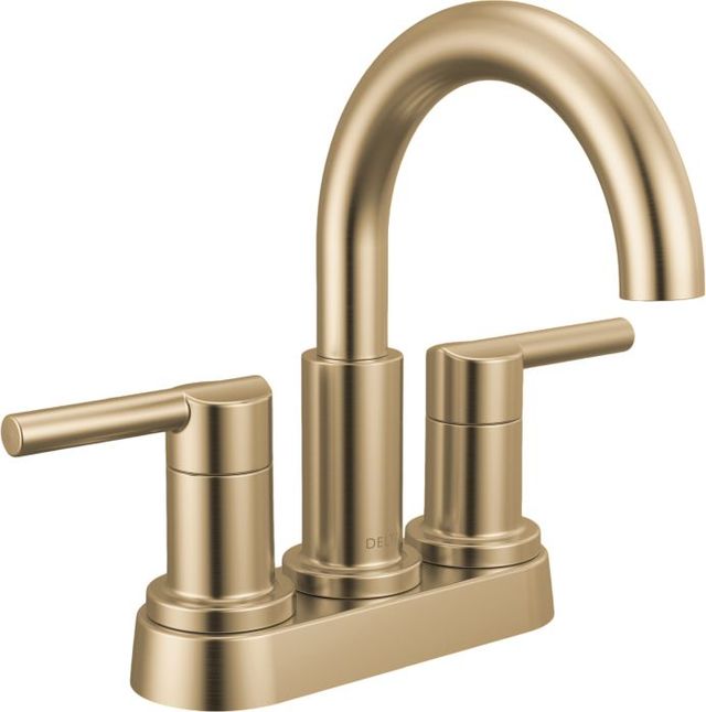Delta Nicoli® Champagne Bronze 2-Handle Centerset Bathroom Faucet-0
