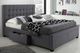 Titus Furniture Charcoal Gray Queen Platform Bed with Storage-1