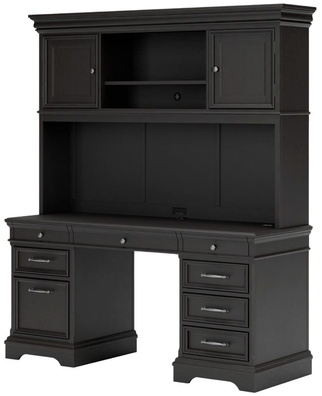 Signature Design by Ashley® Beckincreek 4-Piece Black Credenza-3