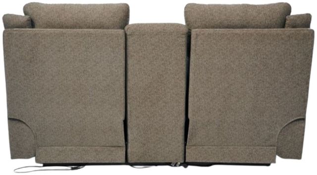 La-Z-Boy® Joel Pewter Power Reclining Loveseat with Console and Headrest-3