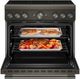KitchenAid® 36" Black Ore Pro Style Induction Range with Air Fry-2