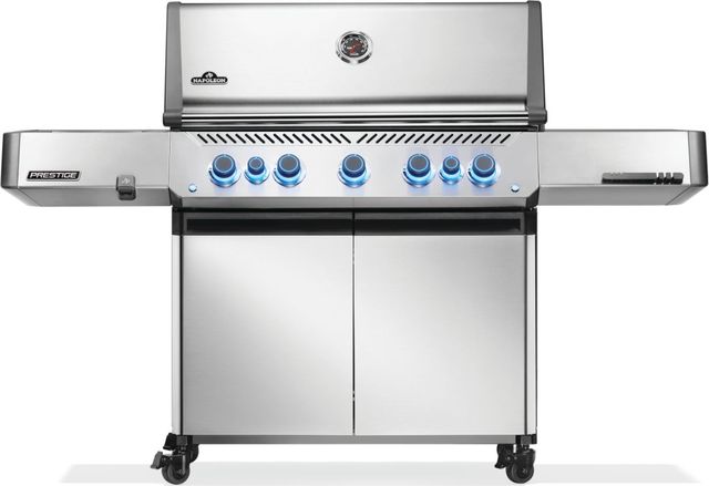 Napoleon Prestige® 665 7-Burner Stainless Steel Freestanding Liquid Propane Grill-0