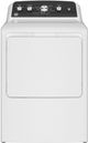 GE® 7.2 Cu. Ft. White Electric Dryer with Spanish Control Panel-0