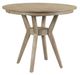 Kincaid Furniture The Nook Heathered Oak 54" Round Counter Height Dining Table-0