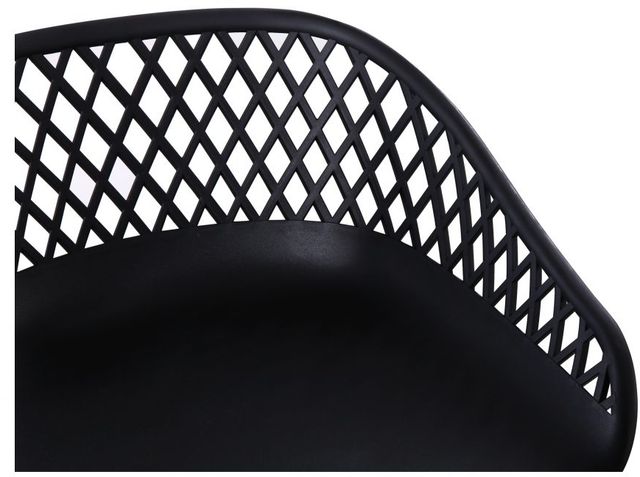 Moe's Home Collection Piazza Black-m2 Outdoor Bar Stool-3