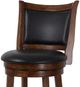 New Classic® Home Furnishings Bristol Black/Brown Bar Stool-4