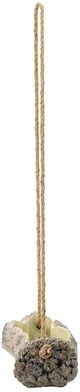 A & B Home Gray 16" Hanging Planter-1