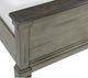 Homelegance® Weaver Antique Gray/Coffee Queen Panel Bed-3