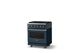 Viking® 5 Series 30" Squall Pro Style Dual Fuel (NG) Range with Polished Chrome Trim-2