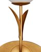 Currey & Company Rossville Frosted White/Gold Triple-Light Wall Sconce-4