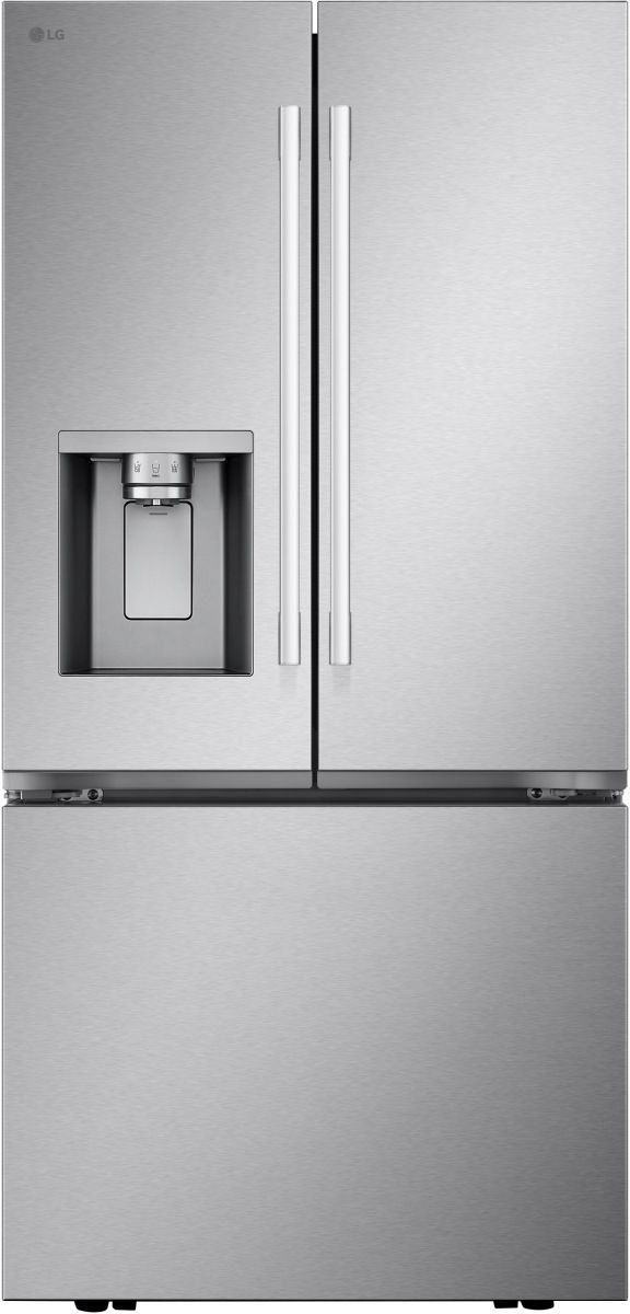 LG 33" 20.2 Cu. Ft. PrintProof® Stainless Steel Counter Depth French Door Refrigerator-0