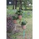 A & B Home 4-Piece Orange/White Planter Set-4