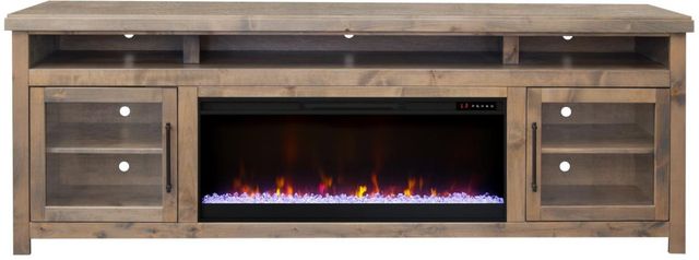 Legends Home Dakota Barnwood 94" Fireplace Console-0