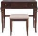 Linon Angela 2-Piece Walnut Vanity Set-2