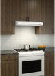 Broan® Elite Alta™ 2 Series 36" White Convertible Under Cabinet Range Hood-4