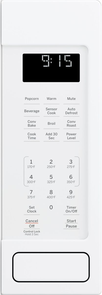 GE Profile™ 1.5 Cu. Ft. White Countertop Convection/Microwave-2