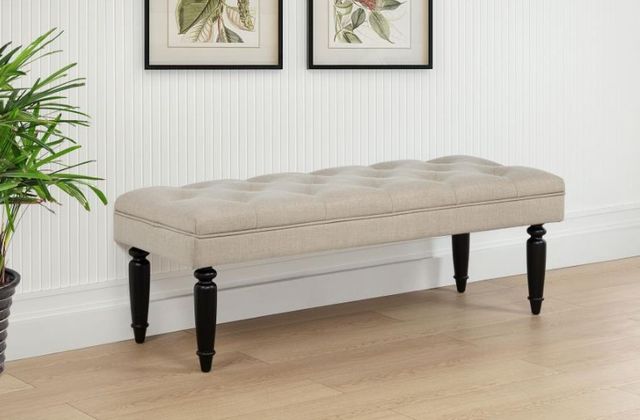 Coaster® Marsha Latte Upholstered Bench-3