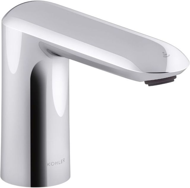 KOHLER® Kumin® Polished Chrome Touchless Faucet with Kinesis® Sensor Technology, Hybrid-Powered-0