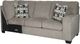 Signature Design by Ashley® Ballinasloe 3-Piece Platinum Left-Arm Facing Sectional and Chaise-4