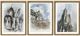 Crestview Collection 3-Piece Vintage Days Gray/Light Blue/Light Gray Wall Art Set-0