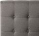 Primo™ International Sullivan Grey King Upholstered Storage Bed with Drawers-4