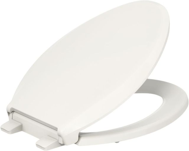 KOHLER® Cachet® Biscuit Nightlight Readylatch® Quiet-Close™ Elongated Toilet Seat-1