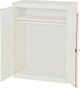 Crate Designs™ Furniture Cloud Lacquer Top Small Closet Armoire-0