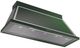 Ilve® Nostalgie II Noblesse 60" Emerald Green Wall Mounted Range Hood with Chrome Trim-1