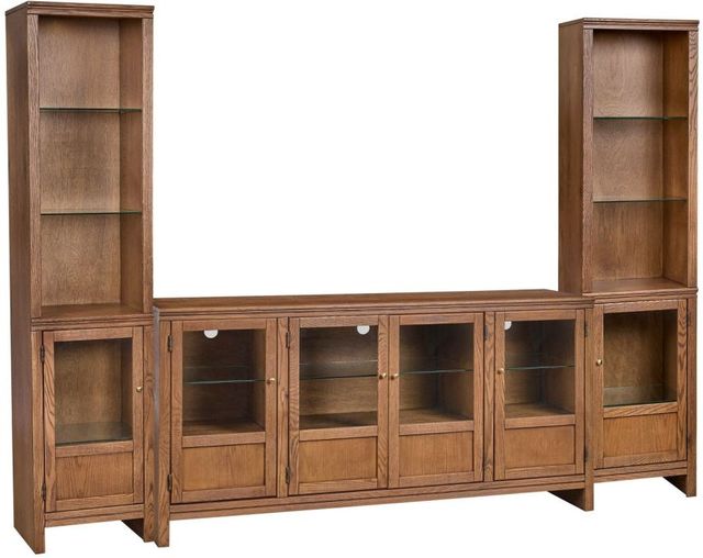 aspenhome® Sandro Brushed Bourbon 66'' Entertainment Wall-0