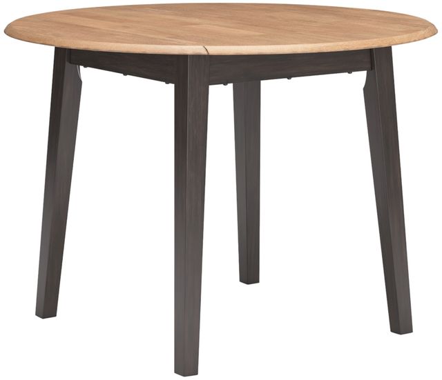 Signature Design by Ashley® Gesthaven Brown/Natural Dining Drop Leaf Table-0