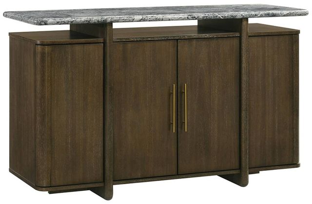 ACME Furniture Dillon Natural Marble/Walnut Server-0