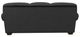 La-Z-Boy® Mackenzie Navy Leather Queen Sleeper Sofa-4