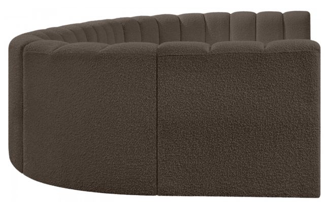 Meridian Furniture Arc 8-Piece Brown Sectional-2