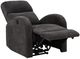 Coaster® Grant Charcoal Gray Upholstered Power Recliner-2