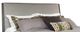 Durham Furniture Front Street Smoke King Upholstered Bed-1